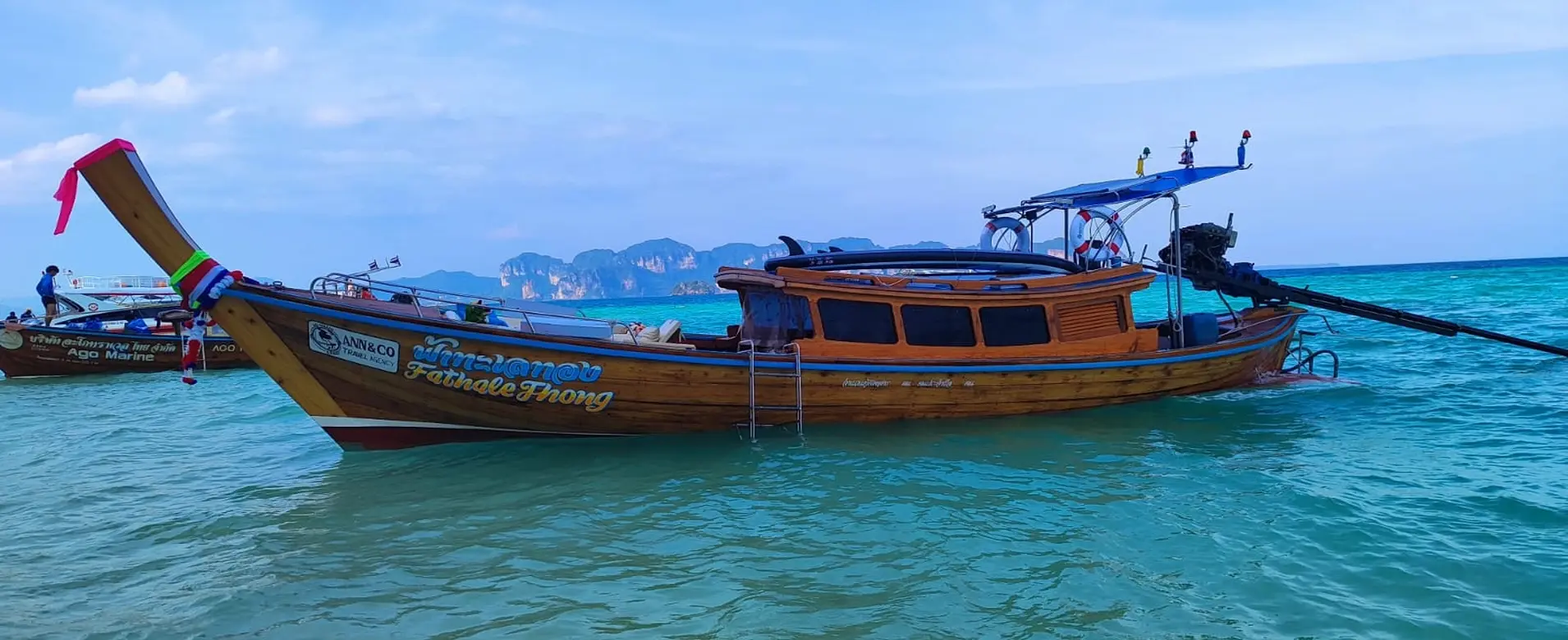 Luxury Private Longtail boat Krabi Ao Nang island tour 