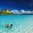 4 Island group tour by traditional Thai longtail boat 