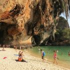 4 Island group tour by traditional Thai longtail boat 